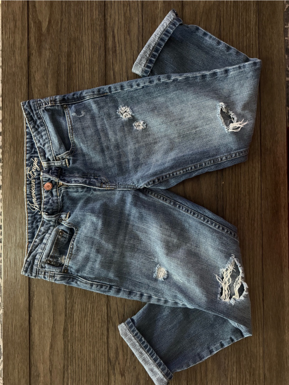 Vintage- American Eagle Outfitters Distressed Jeans